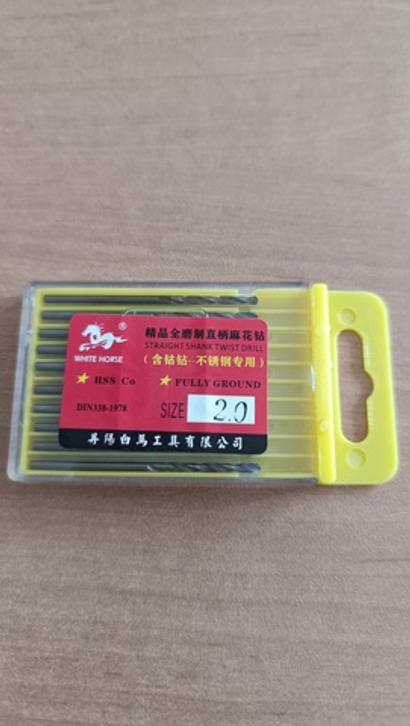 Сверло ф2x49/24 DIN338 HSSCo5 ADK101811-020