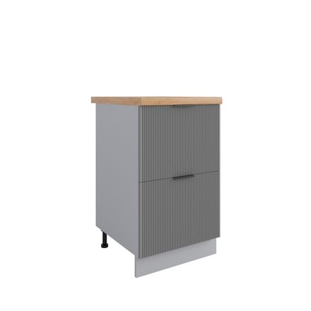 Кухня Модуль СК2 500 Мелисса Графит Скин