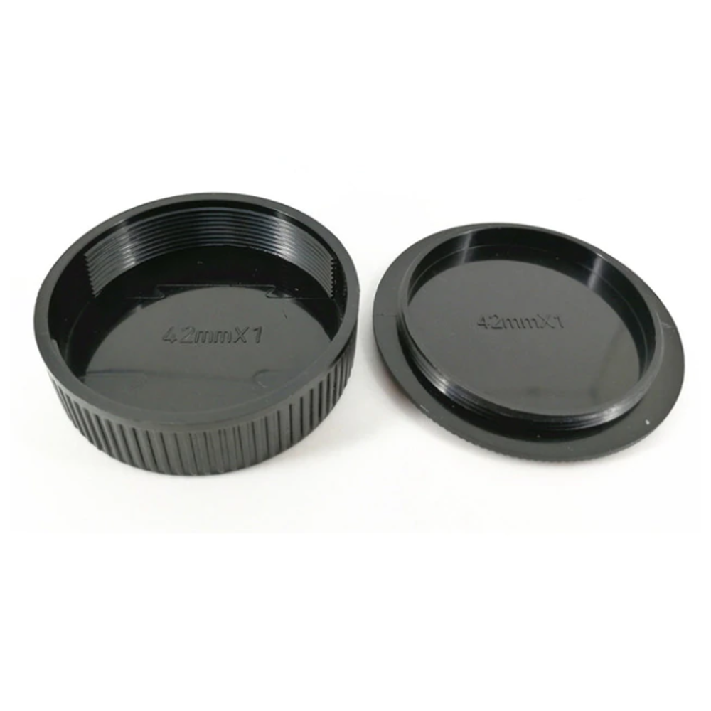 Fotokvant CAP-M42-Kit комплект крышек M42 для объектива и камеры.