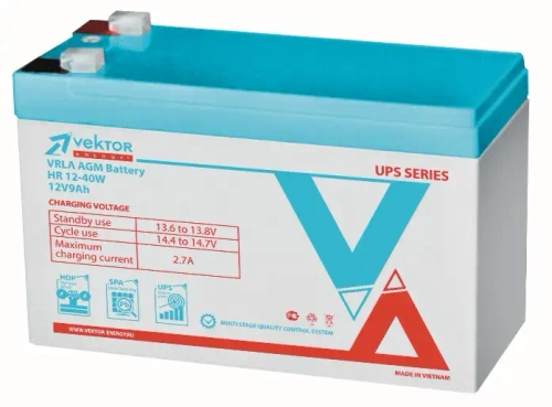 Аккумуляторная батарея Vektor Energy HR 12-40W