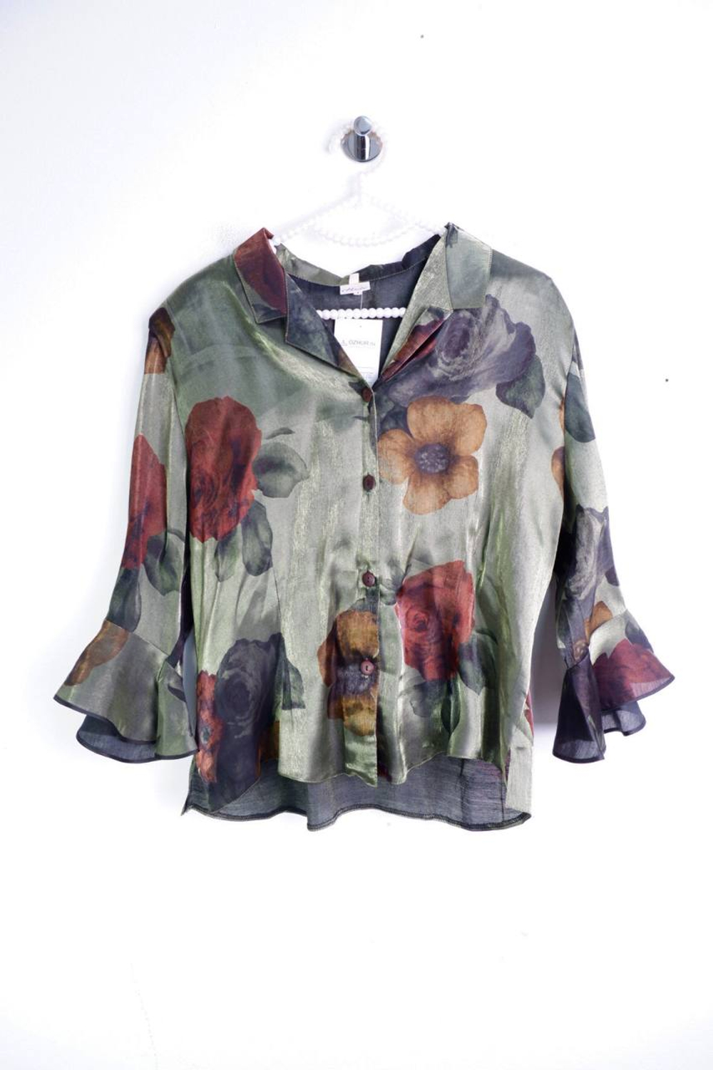 Блузка оригинального дизайн, визуально на 44 размер