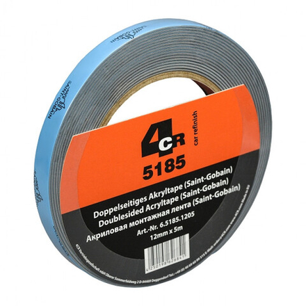 Акриловая двусторонняя монтажная клейкая лента Saint Gobain 4CR 5185 12 мм х 5 м