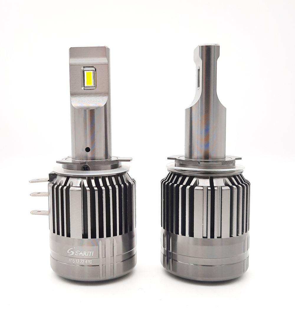 Cветодиодные лампы Sariti F16 цоколь H15 с вентилятором 6000K,12V ( EMC )