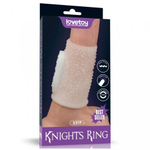 Насадка на пенис с вибрацией Drip Knights Ring  (10*3,7)