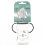 7701969 Бутылочка для кормления, широкое горло, 270 мл., с ручками