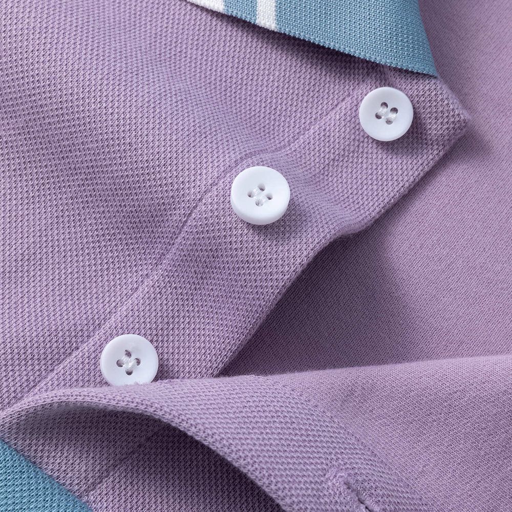 Поло Ymkashix пурпурное