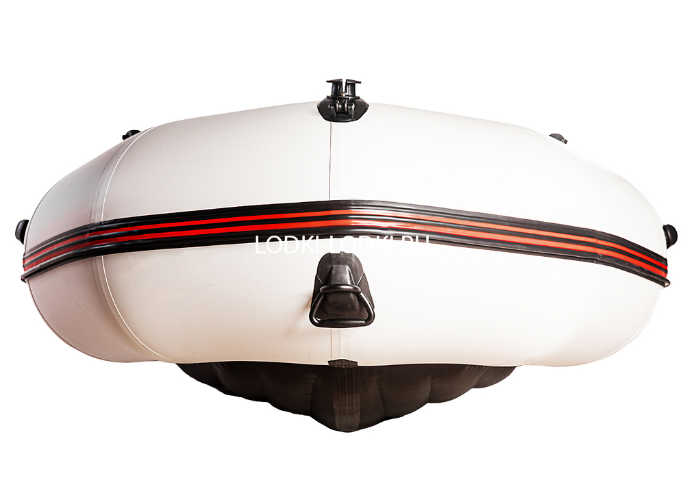 Хантер 380 ПРО белый-черный (лодка ПВХ под мотор НДНД)