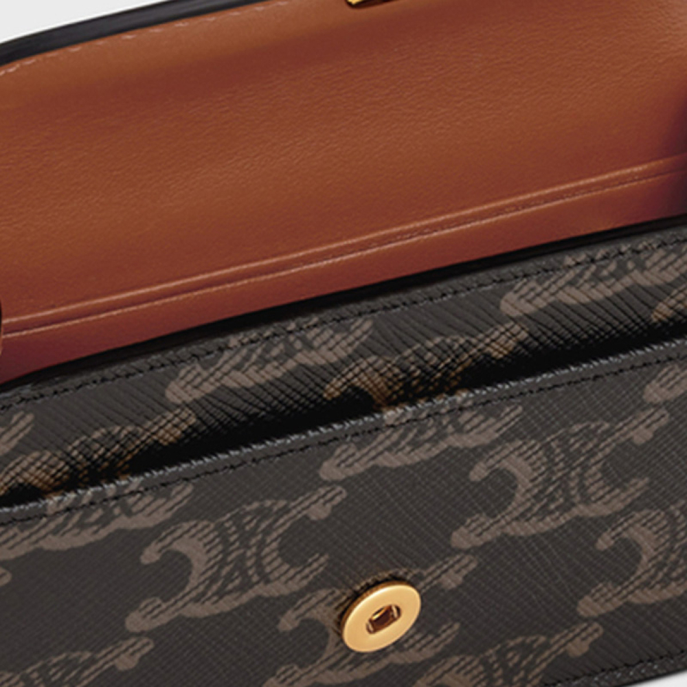 Картхолдеры и кошельки CELINE Triomphe, 10I582CPJ-04LU