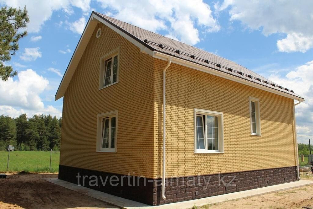 Фасадная панель АльтаПрофиль Клинкерный кирпич Бежевый 1220х440 мм 0,46 м2