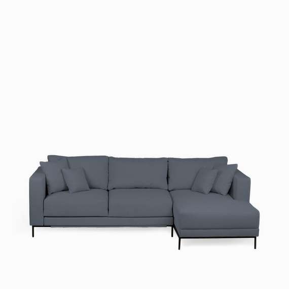 Диван раскладной Colston правосторонний 288 см, темно-серый