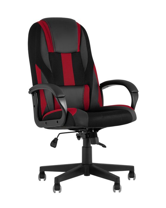 Кресло игровоеs ST-CYBER 9 черный/красный TopChairs