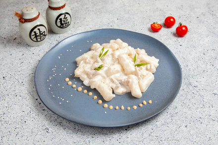 Токпокки с курицей