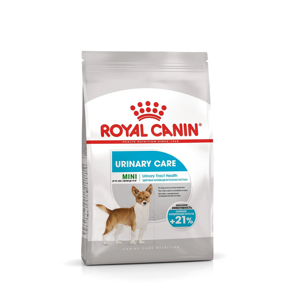 Royal Сanin Mini Urinary Care Мини Уринари Кэа Корм сухой диета для собак мелких размеров с чувствительной мочевыделительной системой 3кг