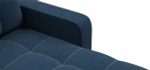 Угловой диван Денди Рогожка Мальмо синий