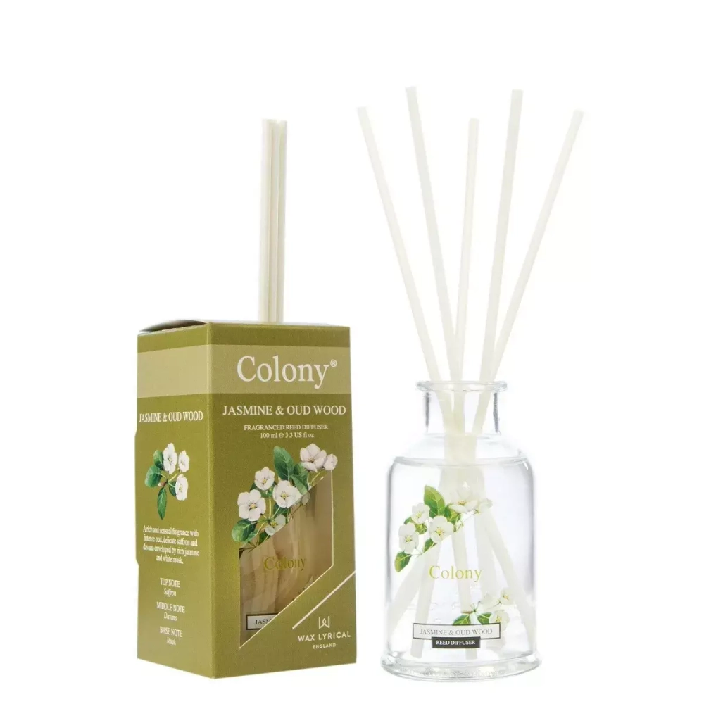 Wax Lyrical - Ароматический диффузор Colony 100 мл Jasmine Oud Wood / артикул   COL0513  / GTIN 5015802229707