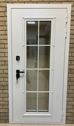 Дверь входная Виконт Зодчий Антик белый