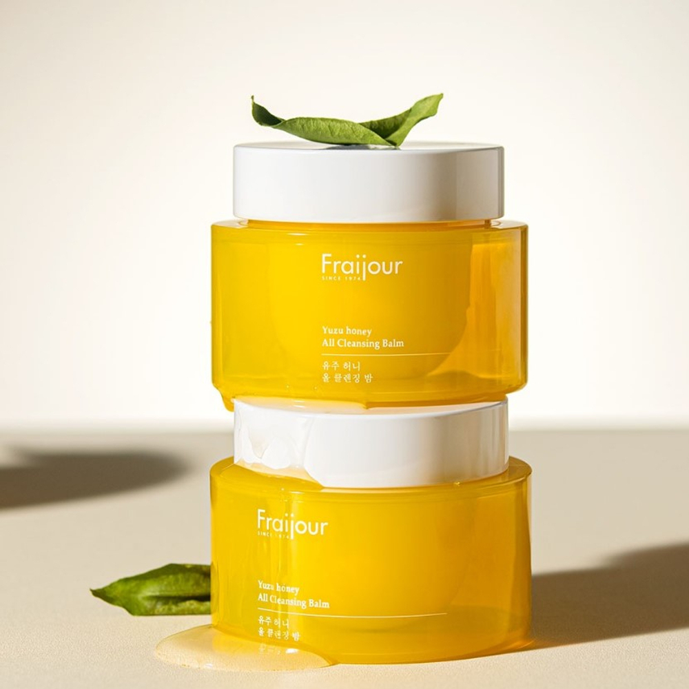 Бальзам гидрофильный для лица с юдзу и мёдом Fraijour Yuzu Honey All Cleansing Balm (50мл)
