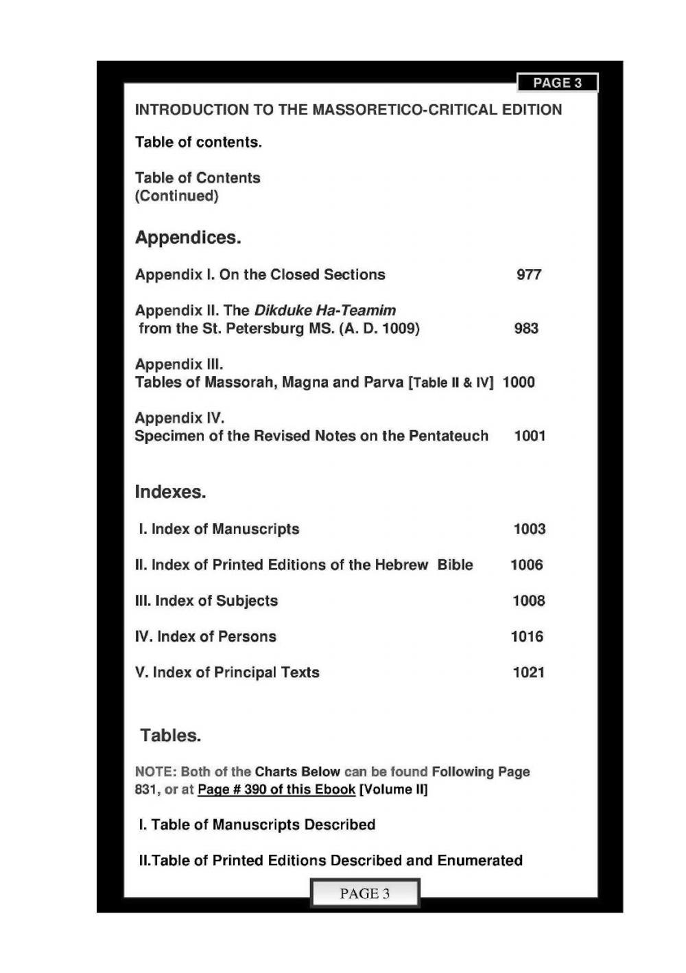 Introduction to the Massoretico-critical. Edition of the Hebrew Bible 02 | C.D. Ginsburg