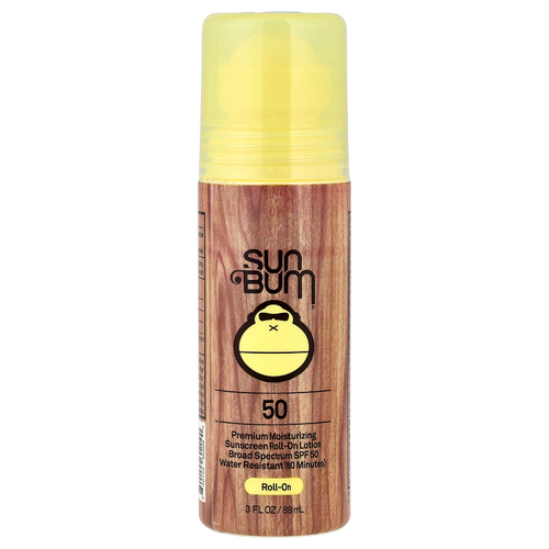 Sun Bum, Увлажняющий солнцезащитный лосьон премиум-класса, солнцезащитный крем, SPF 50, 88 мл (3 жидк. унц.)