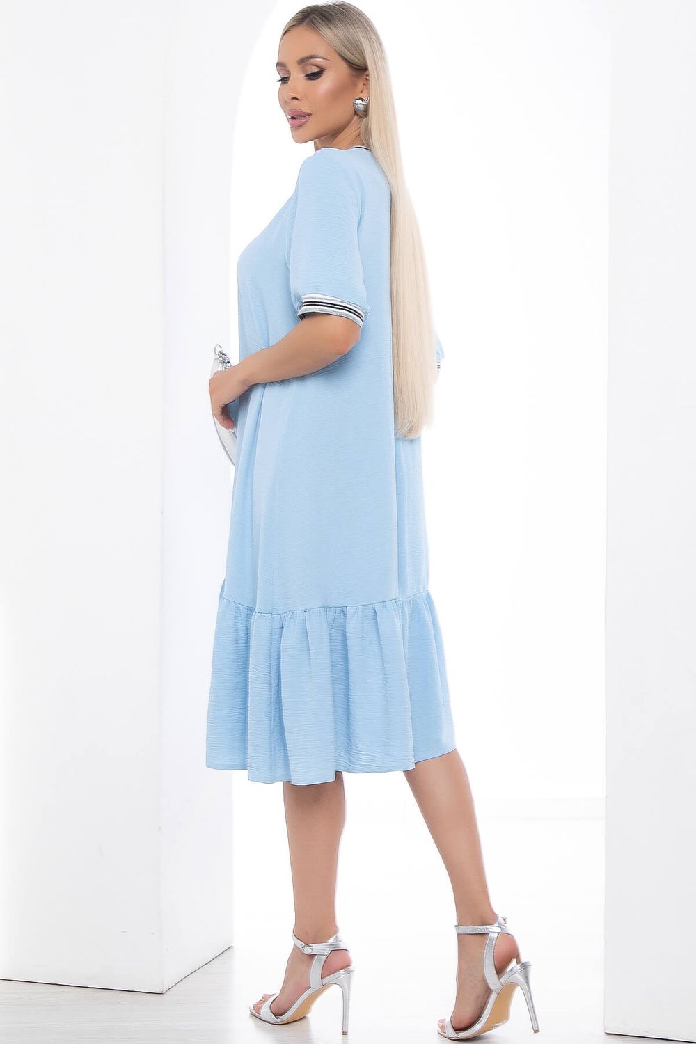 Платье "Рита" (голубое) П8917 LT Collection