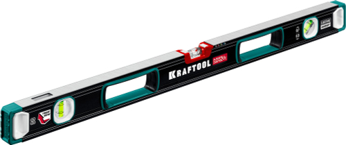 KRAFTOOL A-RATE CONTROL, 800 мм, точность 0.3 мм/м, с инновационным зеркальным глазком, сверхпрочный уровень (34986-80)