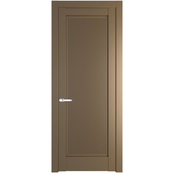 Фото межкомнатной двери эмаль Profil Doors 2.1.1PM перламутр золото глухая