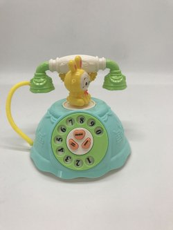 Игрушка Телефон Зайка (A422-18Y-1), цвет голубой