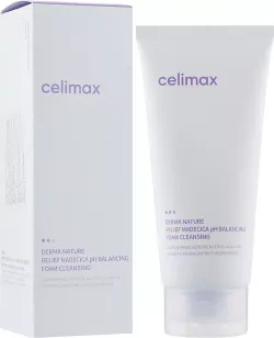 CELIMAX Пенка для умывания Derma Nature Relief Madecica pH Balancing Foam Cleansing 150 мл.