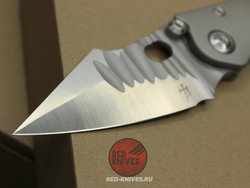 Нож Borka Blades Custom STITCH - рукоять титан, сухарь, ограниччитель