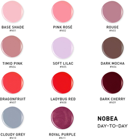 NOBEA Day-to-Day Best of Nude Nails Set - Набор лаков для ногтей Best of Nude Nails,