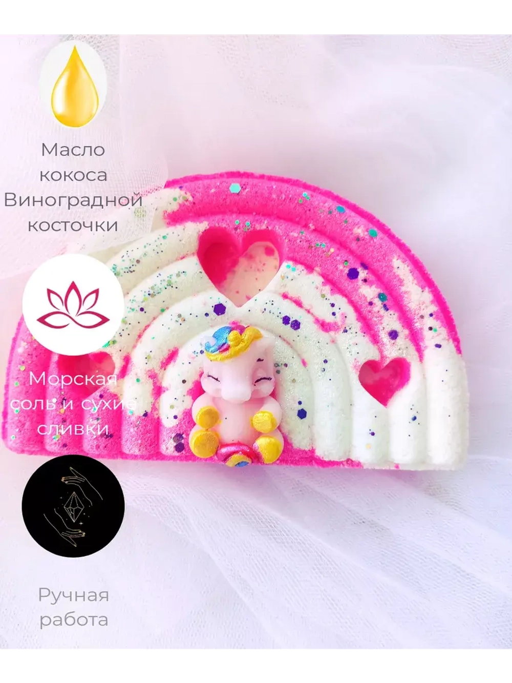 Набор для купания "Единорог на Радуге"