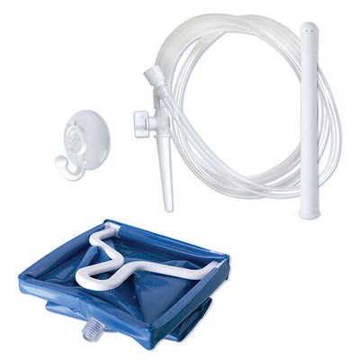 Набор Unisex Douche Enema для подготовки к анальному сексу (Цвет: белый с черным)