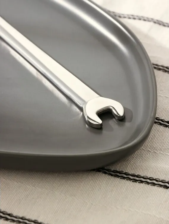 Нож столовый Magistro Workshop, h=22,5 см, цвет серебряный