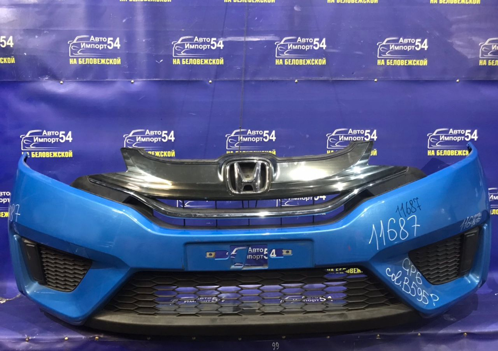 Бампер передний Honda FIT 2013-2015
