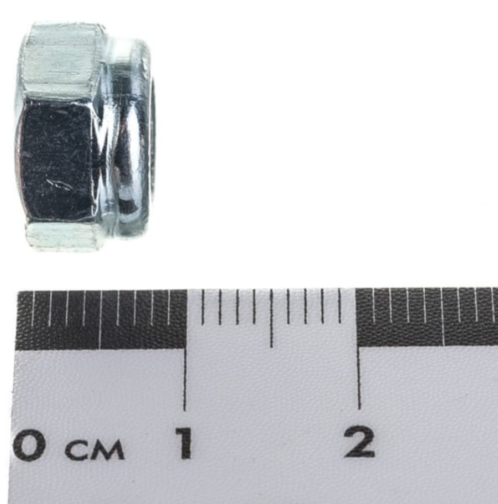ГАЙКА САМОКОНТРЯЩАЯСЯ СТРОЙБАТ ОЦИНК DIN 985 М8 100ШТ