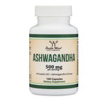 Double Wood Supplements - Ashwagandha - 120 x 250 mg capsules