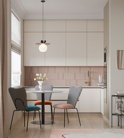 Стул Pompadour, велюр, пыльная роза