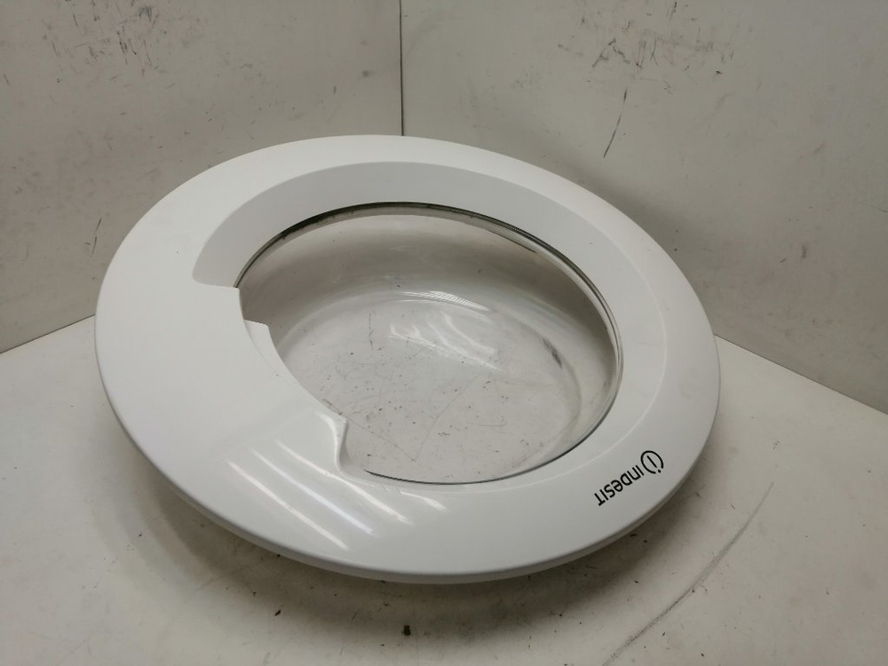 BWSA61051 кт117 Люк в сборе для стиральной машины Indesit BWSA 61051 б/у