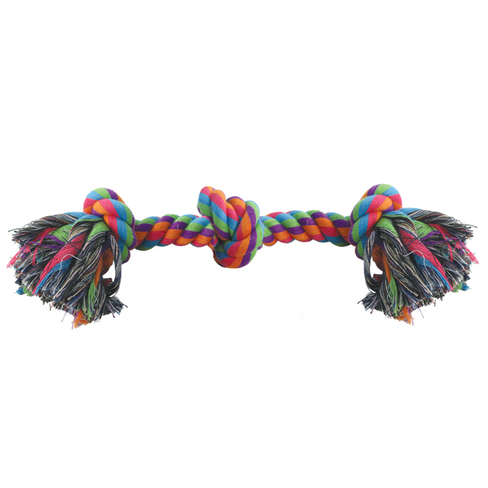 Игрушка для собак "Веревка 3 узла", 360мм, Triol