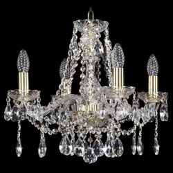 Подвесная люстра Bohemia Ivele Crystal 1413 1413/4/165/G