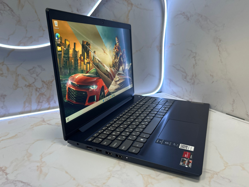 Ноутбук Lenovo ideapad 3-15ARE05. Конфигурация: Ryzen 5 4500U/8GB/128GB+1TB/AMD Radeon/Win 11/FHD/