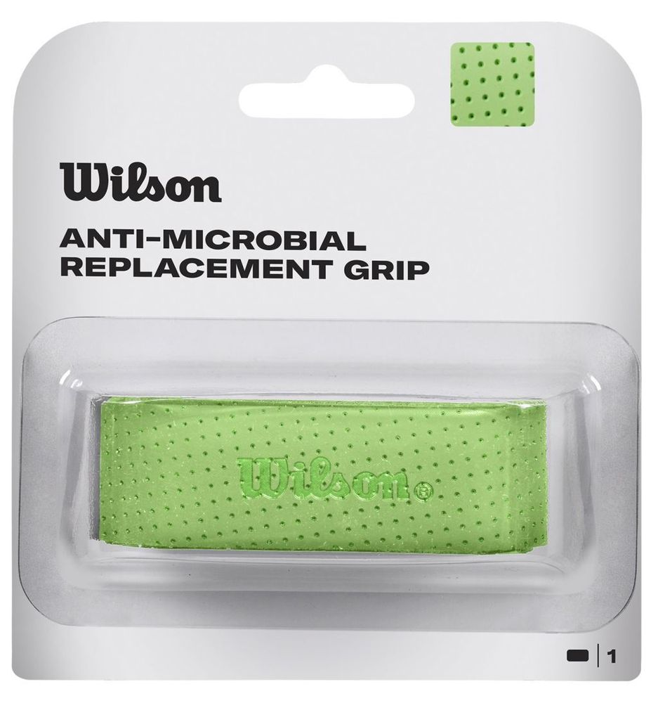 Теннисные намотки базовые Wilson Dual Performance Grip - green