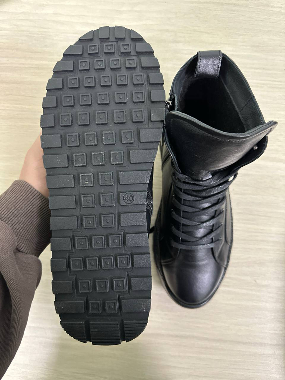 Ботинки женские(байка) 40р уценка_1338