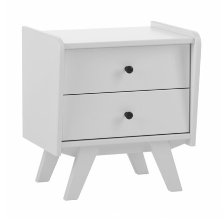 Тумба прикроватная «Винтаж» белый лак