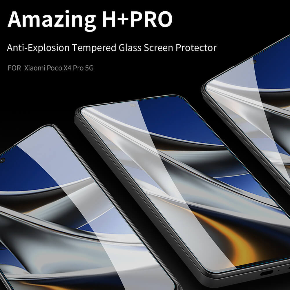 Защитное стекло Nillkin H+ PRO для Xiaomi Poco X4 Pro 5G