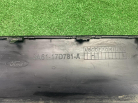 Юбка заднего бампера Ford Fiesta Мк6 (2008-2019) хэтчбек