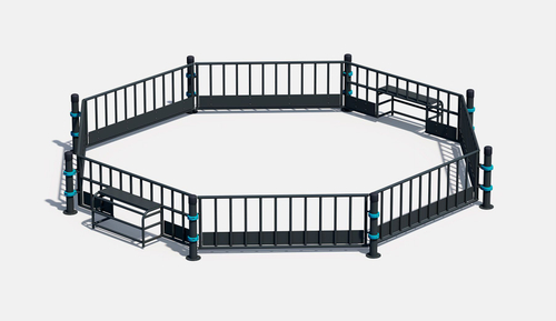 Площадка панна футбол низкая