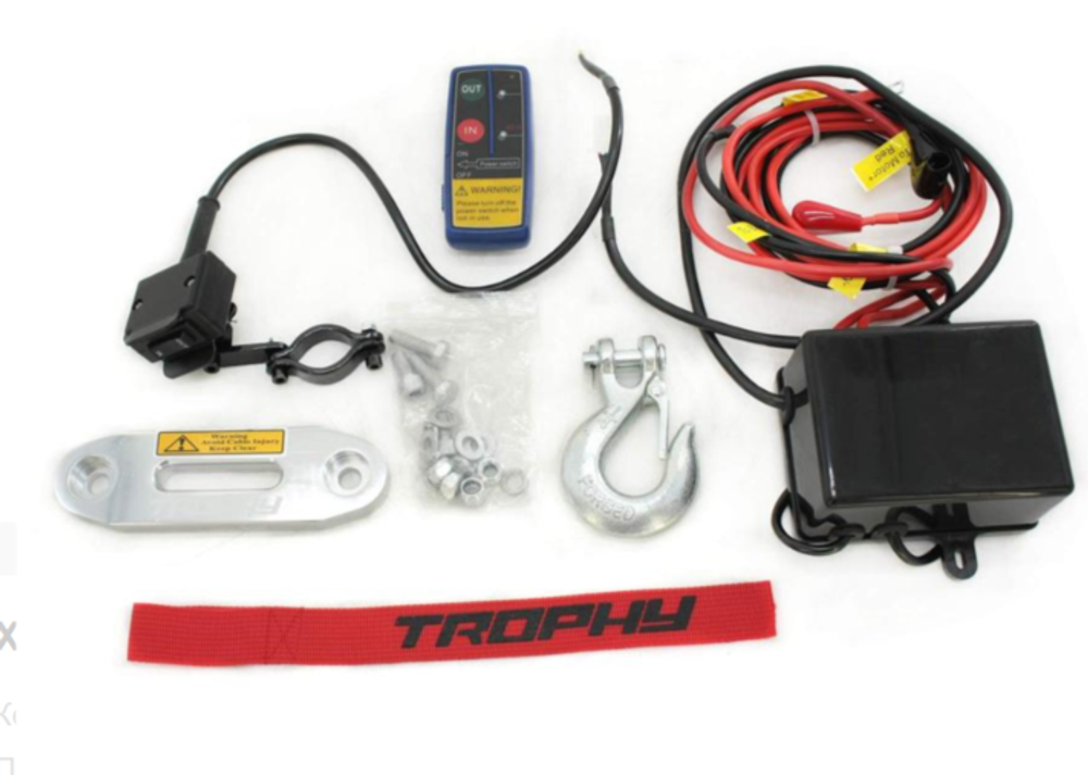 Лебёдка электрическая TR серия "QUATTRO CRAZY" 3,0s (12v)