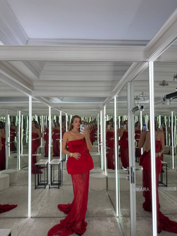 Юбка макси кружевная