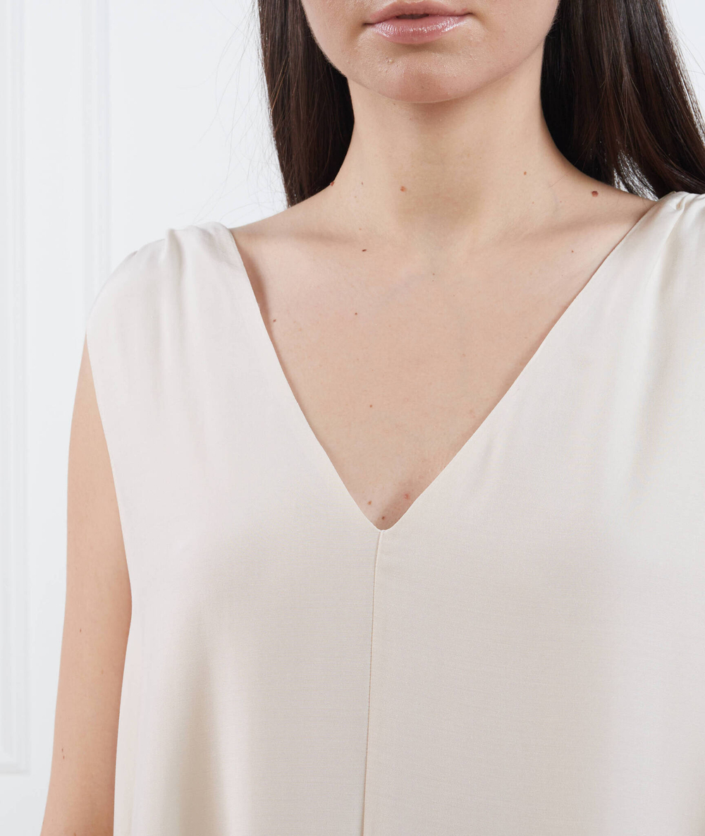 Платье Patrizia Pepe - бежевый(2A2570 A057)